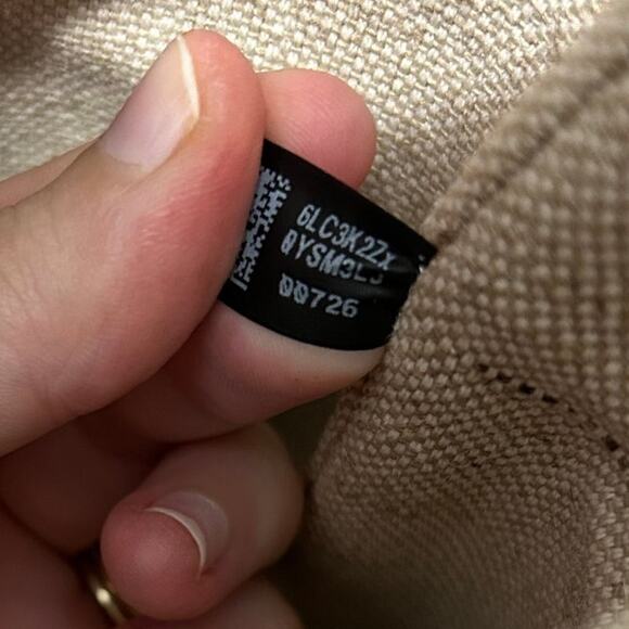 Michael Kors Eva Large Striped Tote w/Wallet NWOT Limited Edition Leather Canvas - Picture 12 of 12